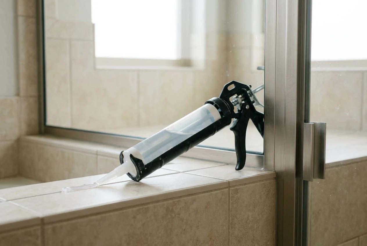 Étanchéité silicone pour douche à Châteaubriant