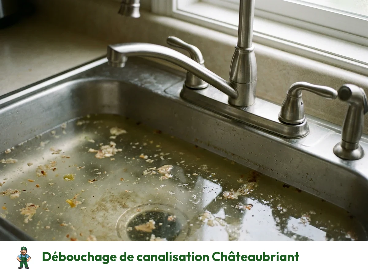 Débouchage de canalisation à Châteaubriant