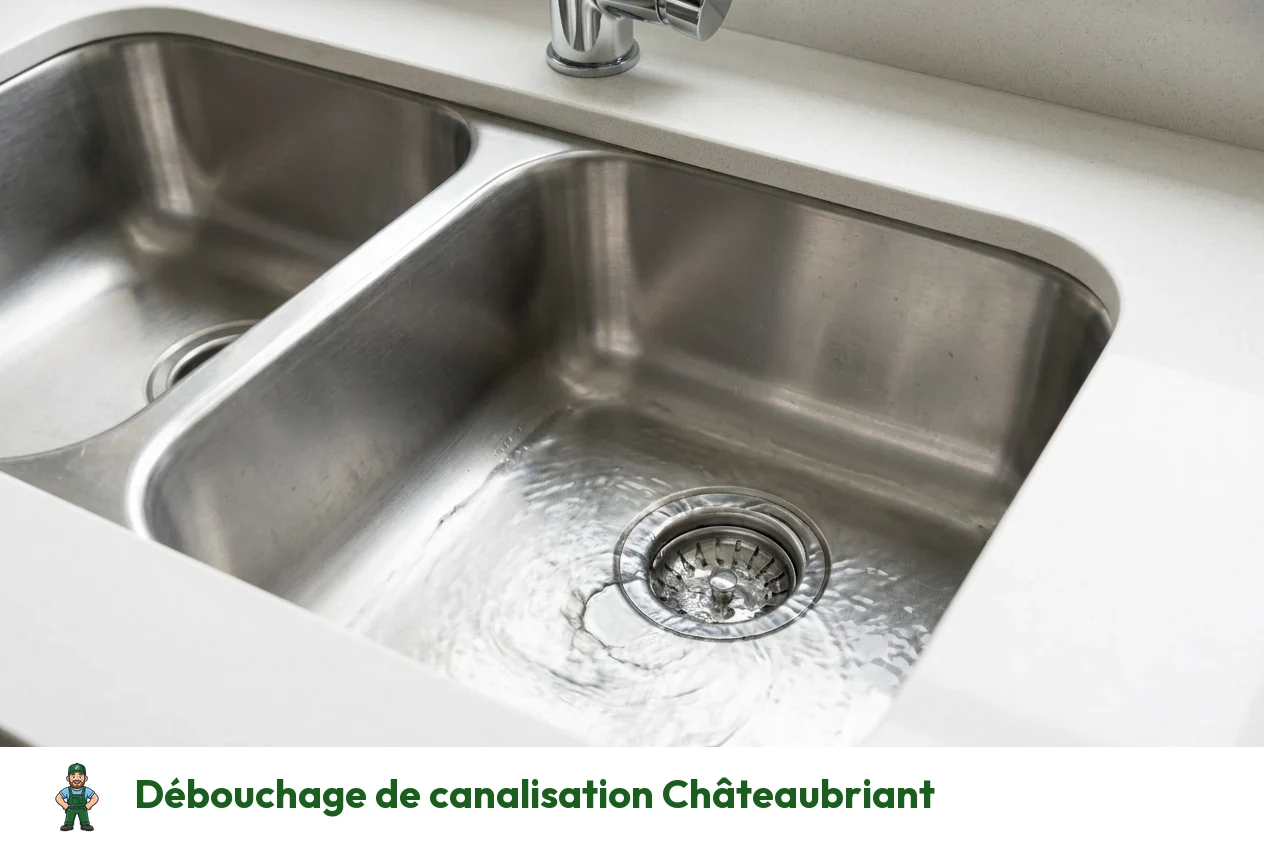 Débouchage de canalisation à Châteaubriant