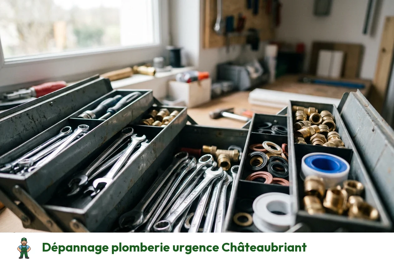 Dépannage plomberie urgence à Châteaubriant