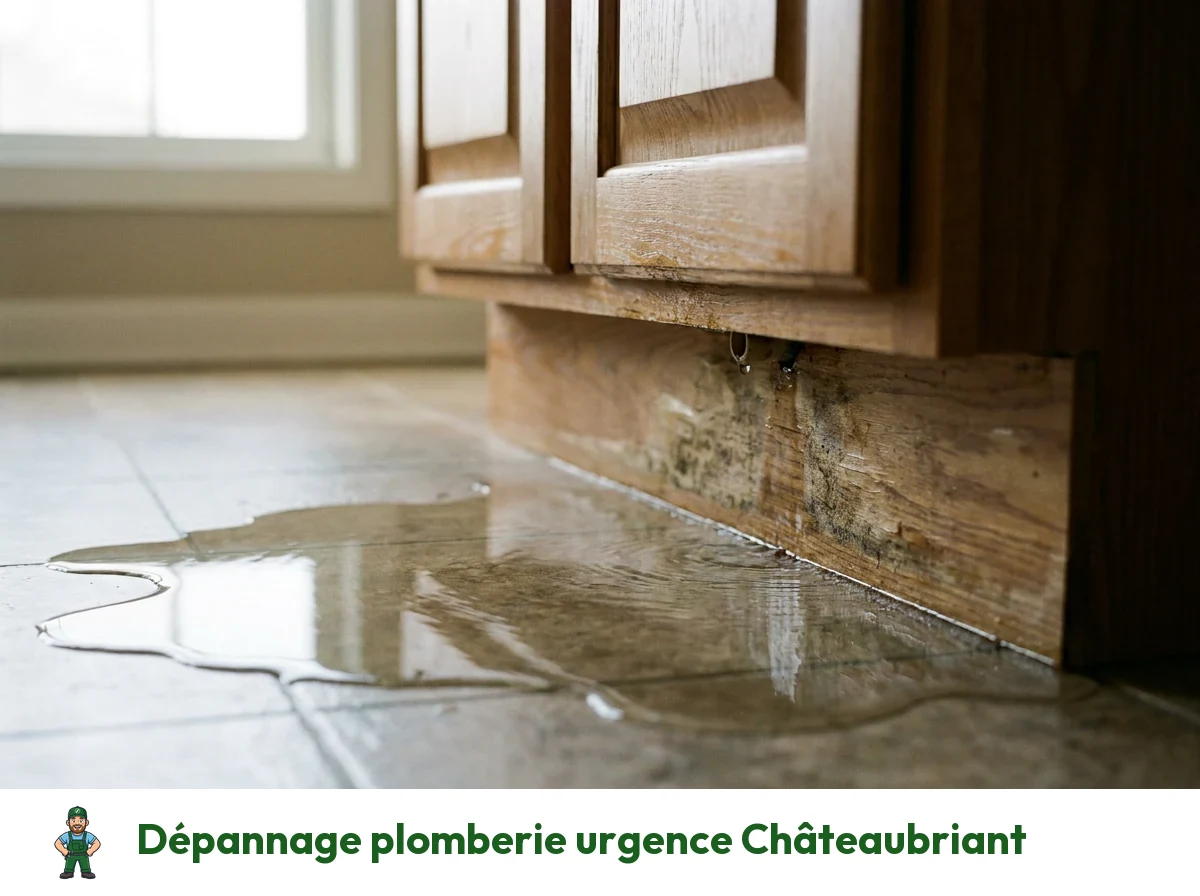 Dépannage plomberie urgence à Châteaubriant