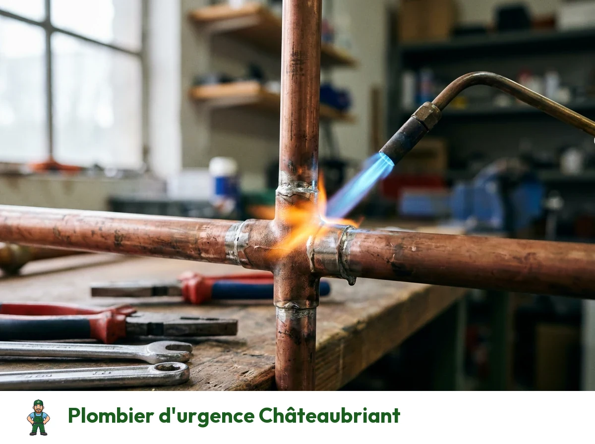 Plombier d'urgence à Châteaubriant