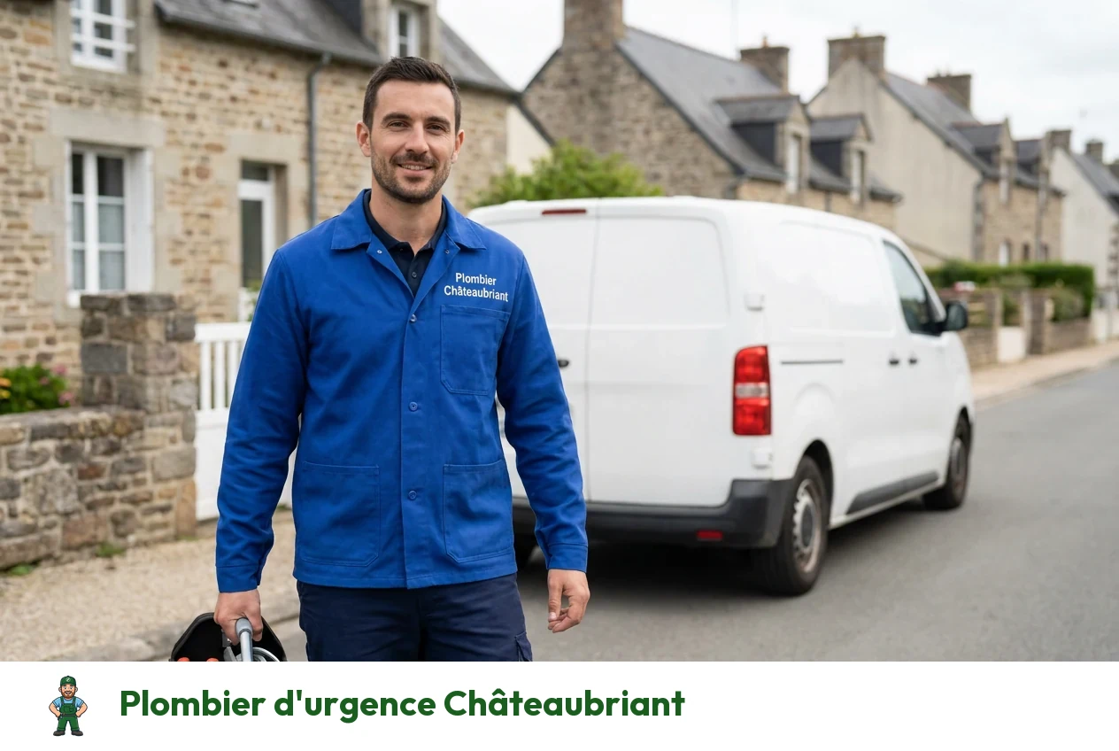 Plombier d'urgence à Châteaubriant