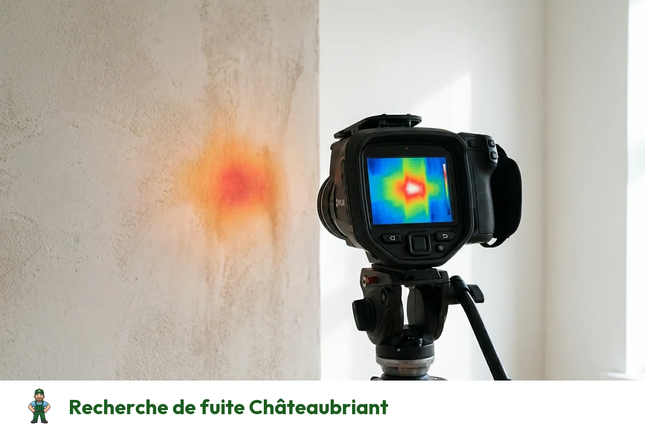 Recherche de fuite à Châteaubriant