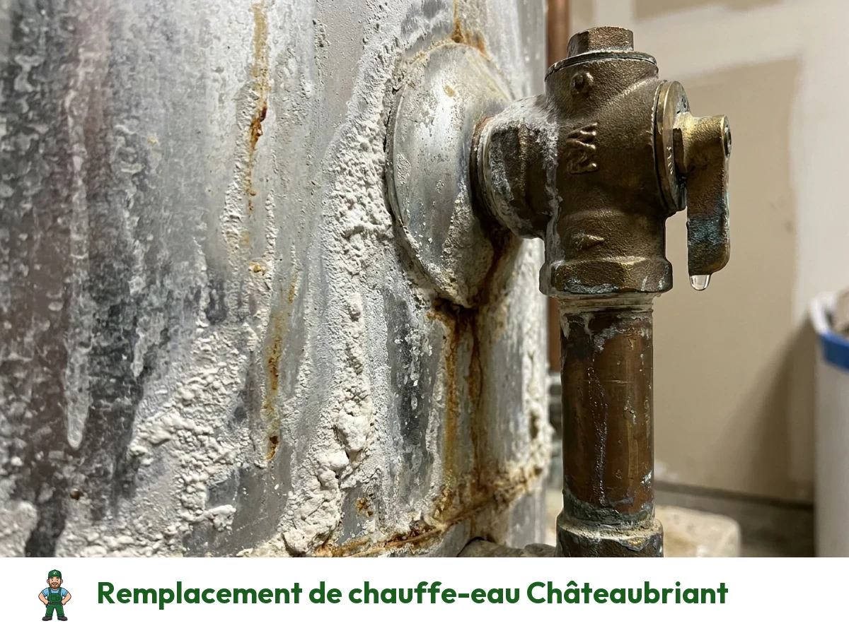Remplacement de chauffe-eau à Châteaubriant