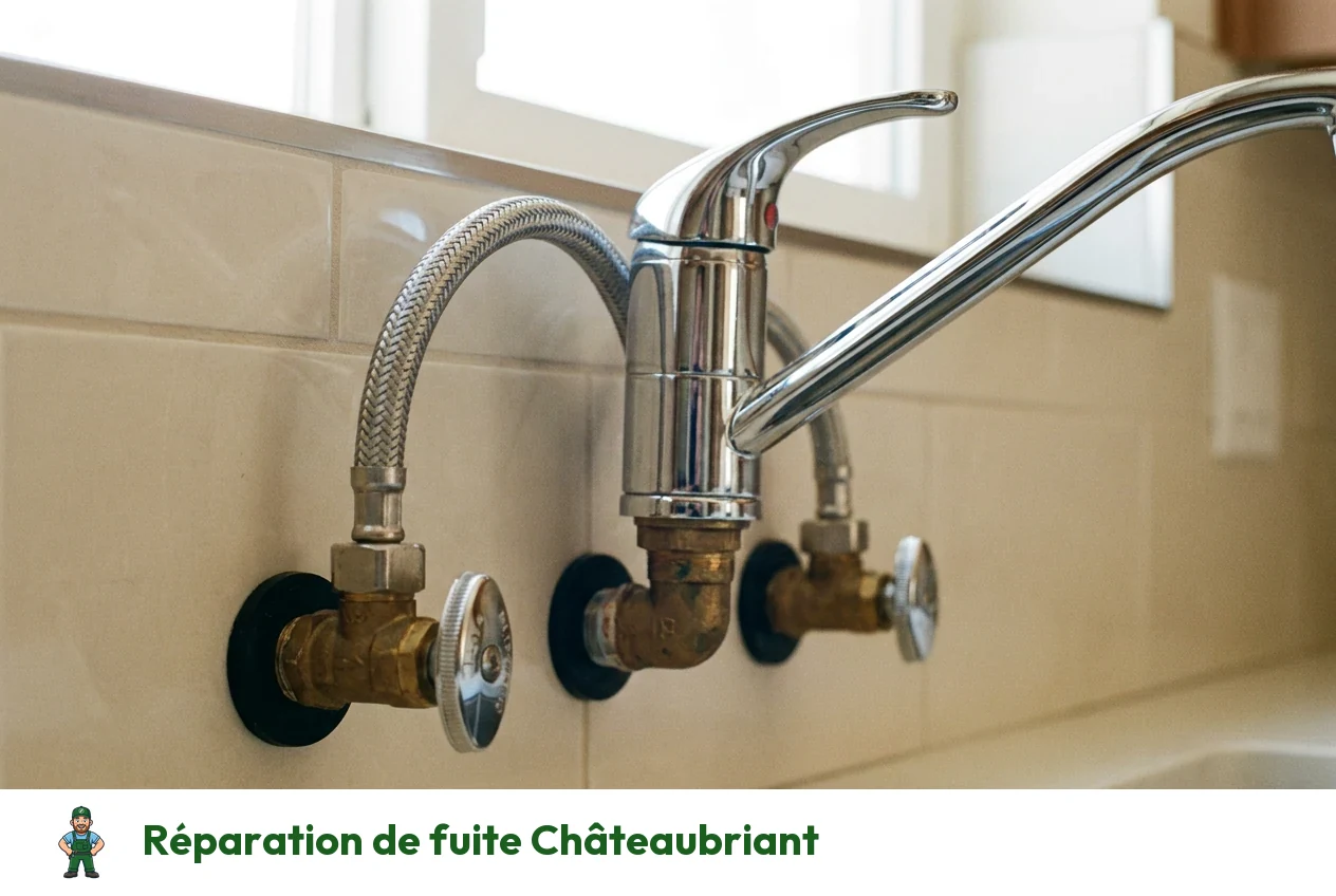 Réparation de fuite à Châteaubriant