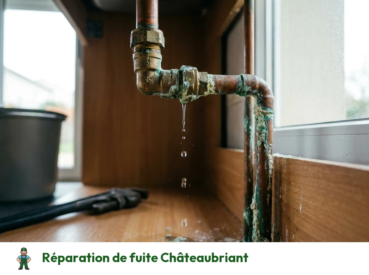 Réparation de fuite à Châteaubriant