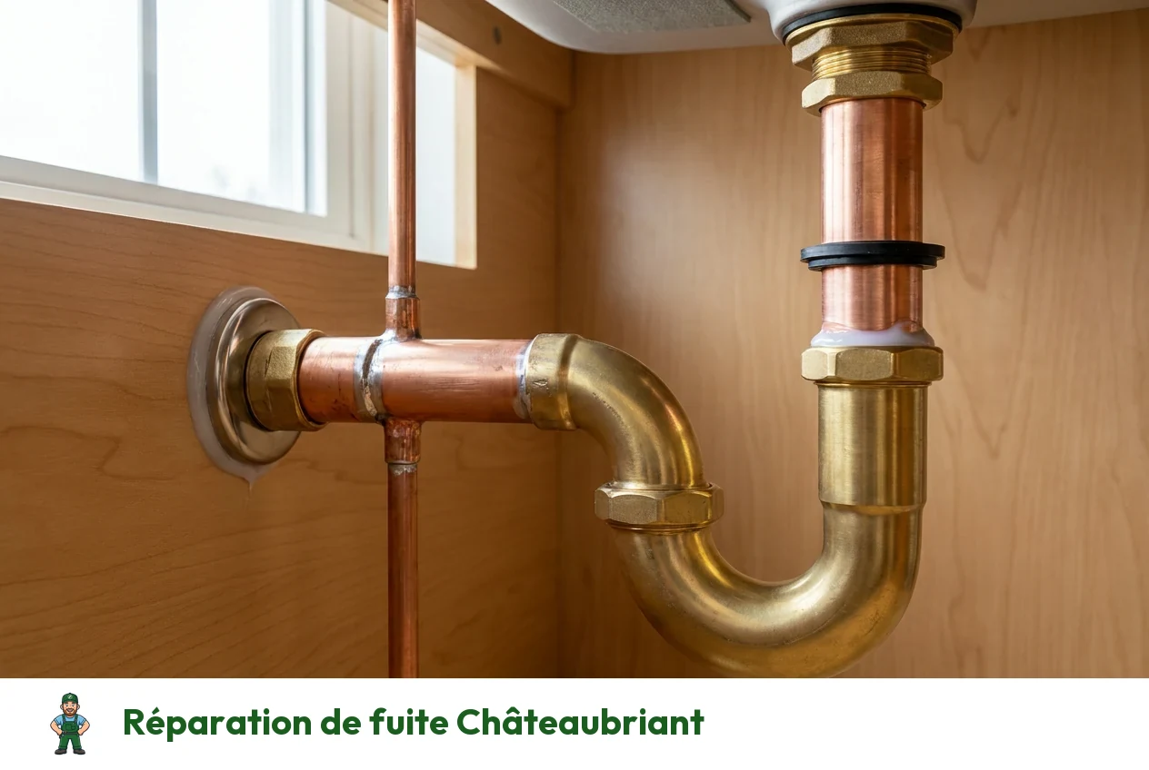 Réparation de fuite à Châteaubriant